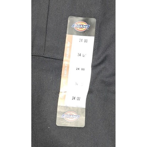 New Dickies Pants Womens Sz 24 UU EMT Uniform Work Cargo Casual Fit Straight Leg - Picture 13 of 16